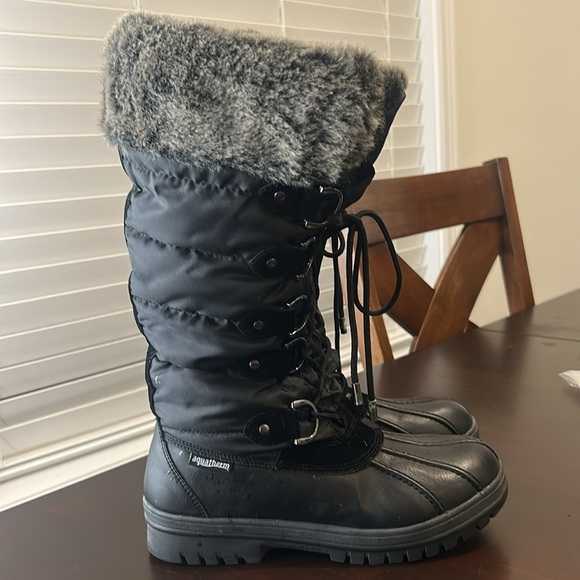 Aquatherm Canuck Winter Tall Boots Waterproof Faux Fur Anti-Slip Women’s Size 8 - Picture 10 of 13